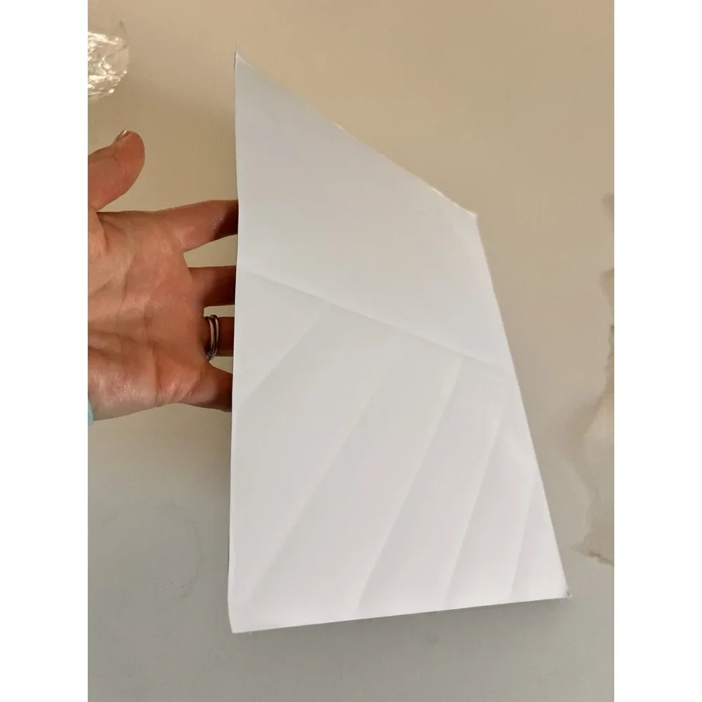 10pcs Herringbone Peel & Stick Self Adhesive Vinyl Wall Backsplash Tile 11.4”x9”